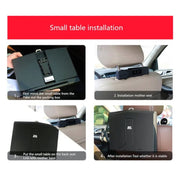 Car Folding Computer Table Chair Back Dining Table