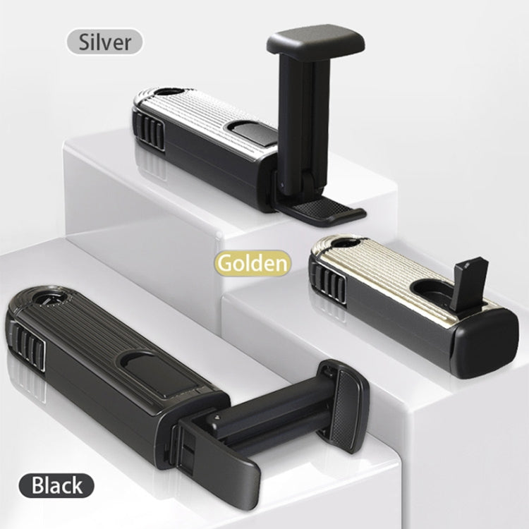 G202 Car Creative Phone Bracket Hook 360 Degree Rotating Telescopic Bracket(Silver)