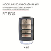 For Kia K4 Hallmo Car Cowhide Leather Key Protective Cover Key Case(Black)