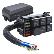 24V 5 Pin Car 6 Slots Water-resistant Relay Fuse Box with Cable