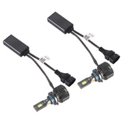 K11 1 Pair 9005 12V / 85W / 6000K / 9000LM Car LED Headlight (White Light)