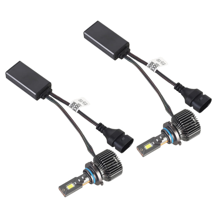 K11 1 Pair 9006 12V / 85W / 6000K / 9000LM Car LED Headlight (White Light)