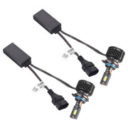 K11 1 Pair 9012 12V / 85W / 6000K / 9000LM Car LED Headlight (White Light)