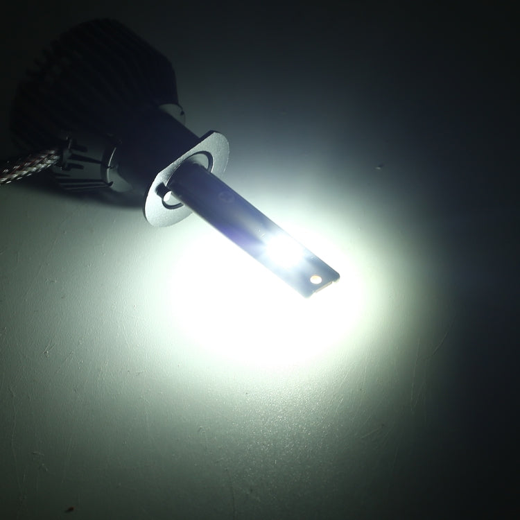 K11 1 Pair H1 12V / 85W / 6000K / 9000LM Car LED Headlight (White Light)