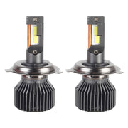 K11 1 Pair H4 12V / 75W / 6000K / 9000LM Car LED Headlight (White Light)