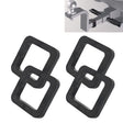 CP-3015 4 in 1 Car 2 inch Trailer Hitch Receiver Silencer Pad - Towing Bars by PMC TechLife | Online Shopping South Africa | PMC TechLife | Buy Now Pay Later Mobicred