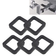 CP-3015 5 in 1 Car 2 inch Trailer Hitch Receiver Silencer Pad - Towing Bars by PMC TechLife | Online Shopping South Africa | PMC TechLife | Buy Now Pay Later Mobicred