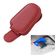 Car Sun Visor Glasses Clip Multi-functional Card Storage Bracket (Red) - Sunglasses & Glasses Clips by PMC TechLife | Online Shopping South Africa | PMC TechLife | Buy Now Pay Later Mobicred