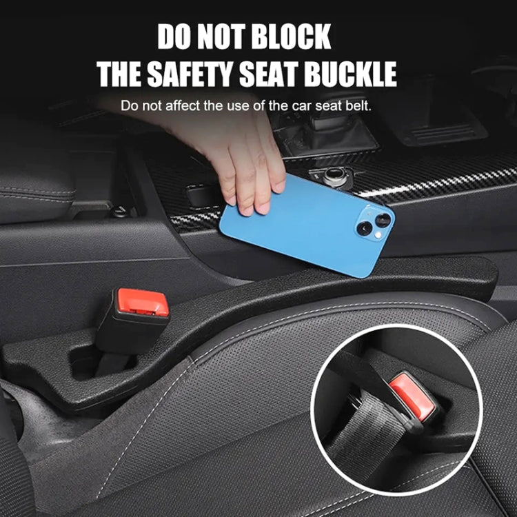 Car Seat Gap Bar Car Interior Armrest Box Gap Leak-proof Filler (Red)