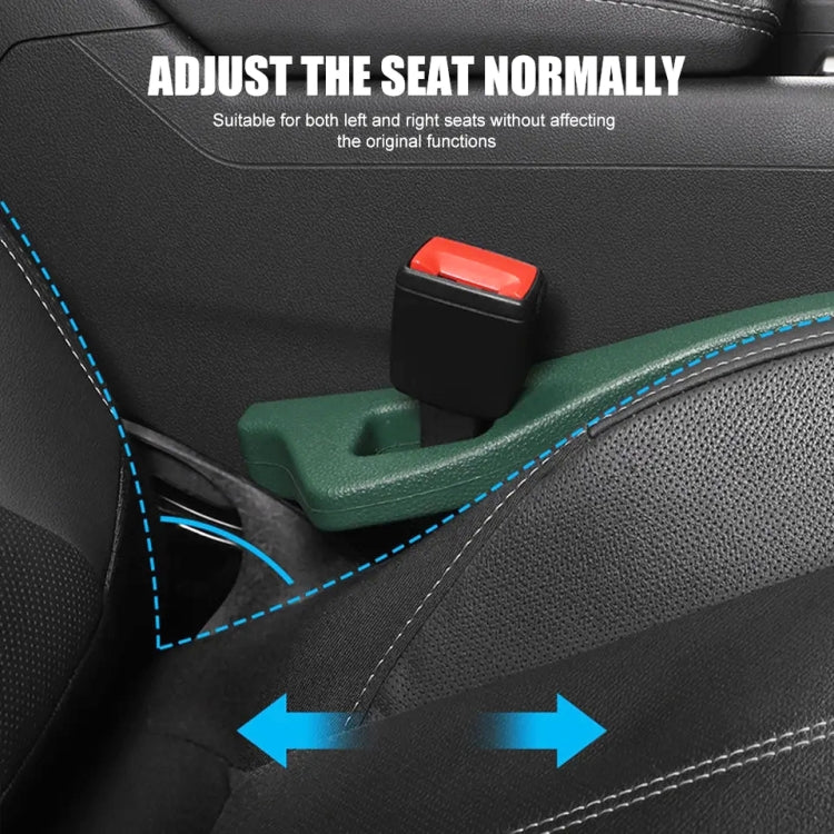 Car Seat Gap Bar Car Interior Armrest Box Gap Leak-proof Filler (Black)