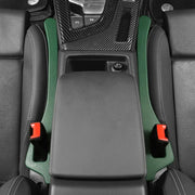 Car Seat Gap Bar Car Interior Armrest Box Gap Leak-proof Filler (Black)