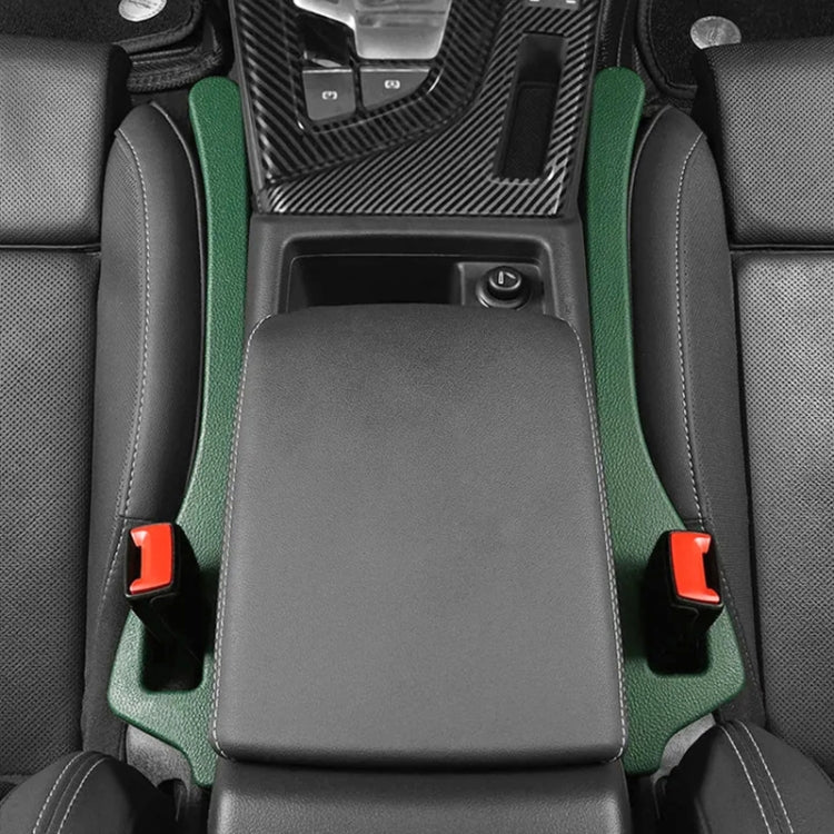 Car Seat Gap Bar Car Interior Armrest Box Gap Leak-proof Filler (Black)