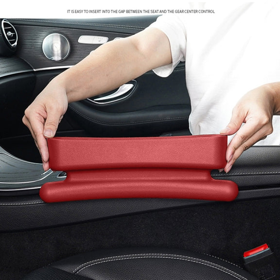 Car Gap Storage Box Multifunctional Car Seat Crevice Storage Box, Specification: Single Pack (Brown)