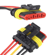10pcs 5P Car Water-resistant Plug Car Connector Plug-In, Length���10cm