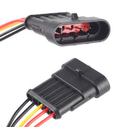 10pcs 5P Car Water-resistant Plug Car Connector Plug-In, Length���10cm