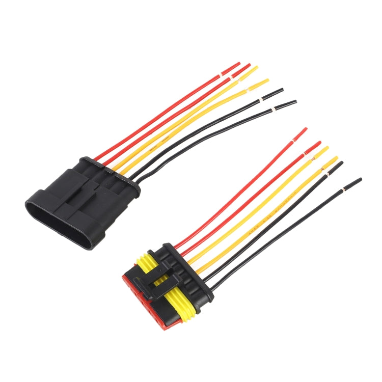 10pcs 6P Car Water-resistant Plug Car Connector Plug-In, Length���10cm