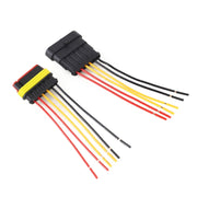 10pcs 6P Car Water-resistant Plug Car Connector Plug-In, Length���10cm
