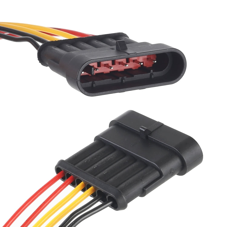 10pcs 6P Car Water-resistant Plug Car Connector Plug-In, Length���10cm