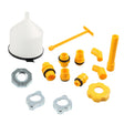 A8956-01 15 in 1 Car / Yacht Coolant Filling Funnel Kit(Silver) - Hand Tool Sets by PMC TechLife | Online Shopping South Africa | PMC TechLife | Buy Now Pay Later Mobicred