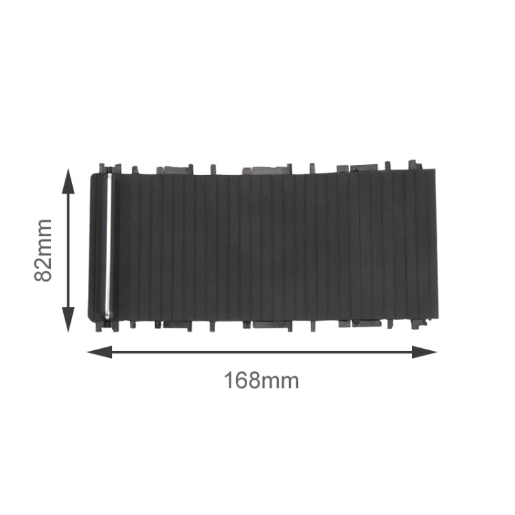 For BMW 3 Series E46 Left Driving Car Center Console Water Cup Holder Cover 51167038333(Black)