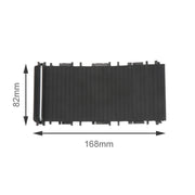 For BMW 3 Series E46 Left Driving Car Center Console Water Cup Holder Cover 51167038333(Black)