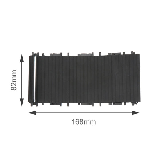 For BMW 3 Series E46 Left Driving Car Center Console Water Cup Holder Cover 51167038333(Black)