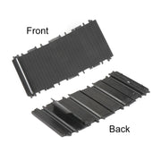For BMW 3 Series E46 Left Driving Car Center Console Water Cup Holder Cover 51167038333(Black)