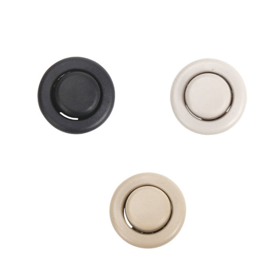 For BMW E90 / F18 Left Driving Car Rear Seat Headrest Switch Button 52207251371-1(Beige White)