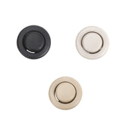 For BMW E90 / F18 Left Driving Car Rear Seat Headrest Switch Button 52207251368-1(Black)