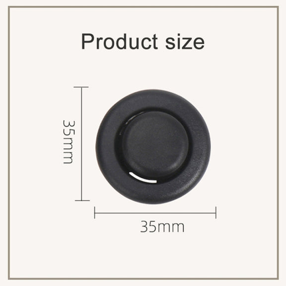 For BMW E90 / F18 Left Driving Car Rear Seat Headrest Switch Button 52207251371-1(Beige White)