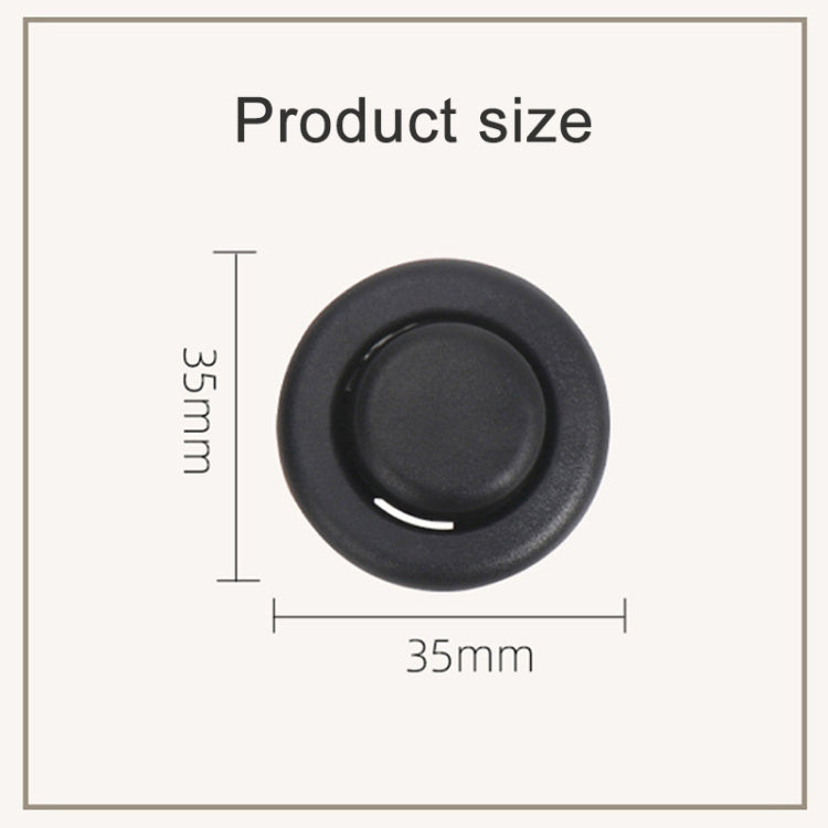 For BMW E90 / F18 Left Driving Car Rear Seat Headrest Switch Button 52207251371-1(Beige White)