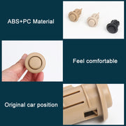For BMW E90 / F18 Left Driving Car Rear Seat Headrest Switch Button 52207251371-1(Beige White)