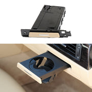 For BMW 3 Series E90 Left Driving Car Dashboard Right Side Water Cup Holder 5141 9173 473(Beige)