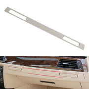 For BMW 3 Series E90 Left Driving Dashboard Water Cup Holder Decorative Frame 5145 7138 799(Grey)