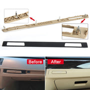 For BMW 3 Series E90 Left Driving Dashboard Water Cup Holder Decorative Frame 5145 7138 799(Grey)