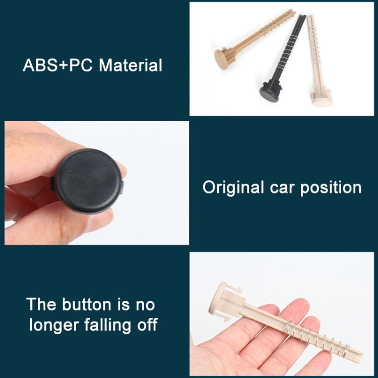 For BMW 3 Series F30 Left Driving Car Front Headrest Switch Button 5210 7362 622(Beige)