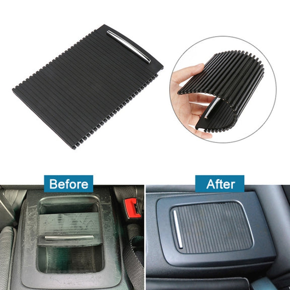For BMW 3 Series M3 / E92 / E93 Left Driving Car Center Console Water Cup Holder Cover 5116 6963 913(Black)