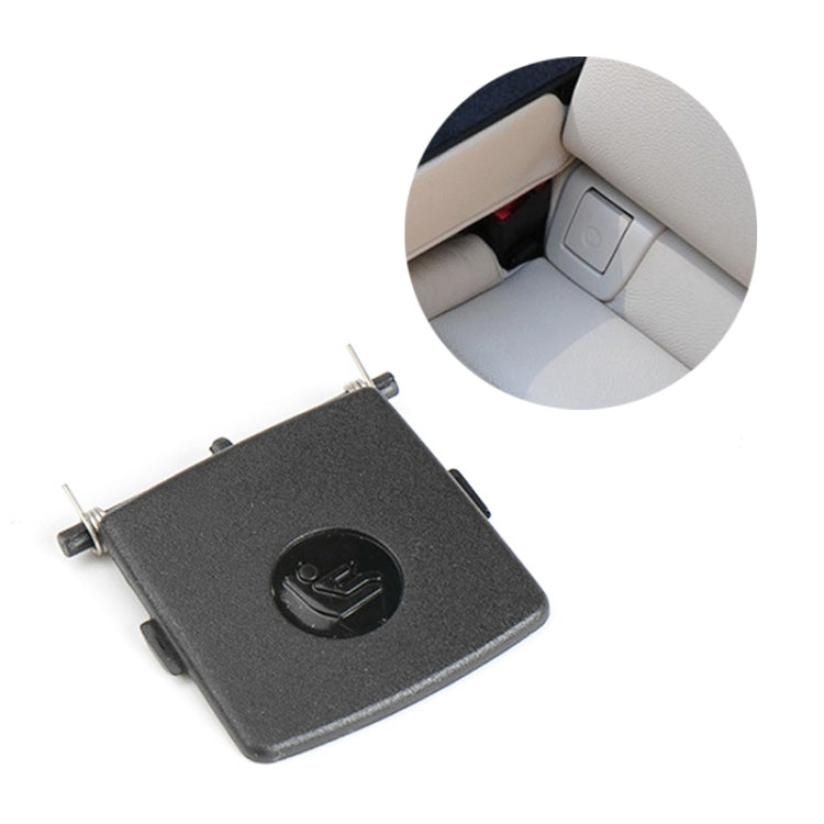 For BMW 3 Series E92 Left Driving Car Child Safety Seat Isofix Switch Cover 5220 6970 744-1(Black)