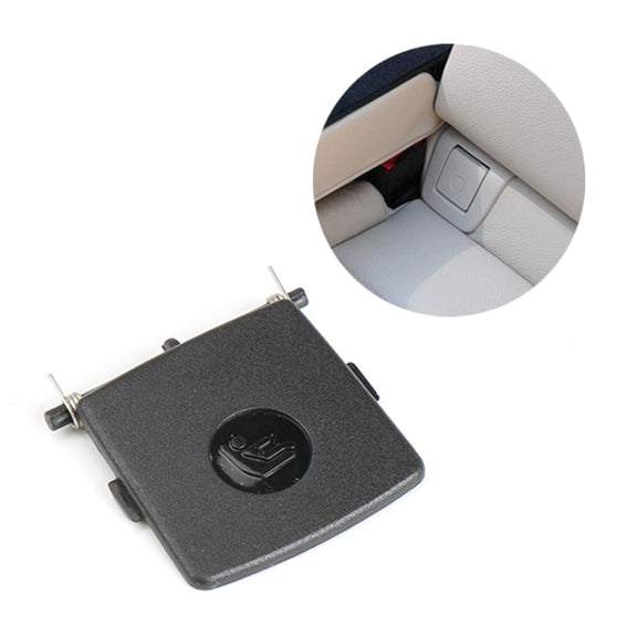 For BMW 3 Series E92 Left Driving Car Child Safety Seat Isofix Switch Cover 5220 6970 744-1(Black)