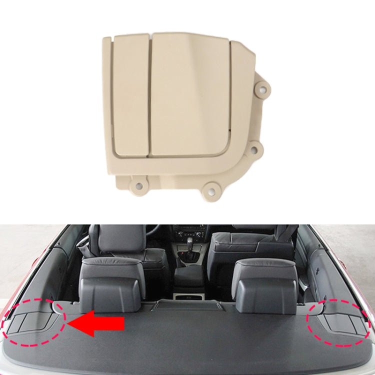 For BMW 3 Series E93 Left Driving Car Convertible Rear Platform Left Hinge Cover Folding Cover 5437 7174 547(Beige)