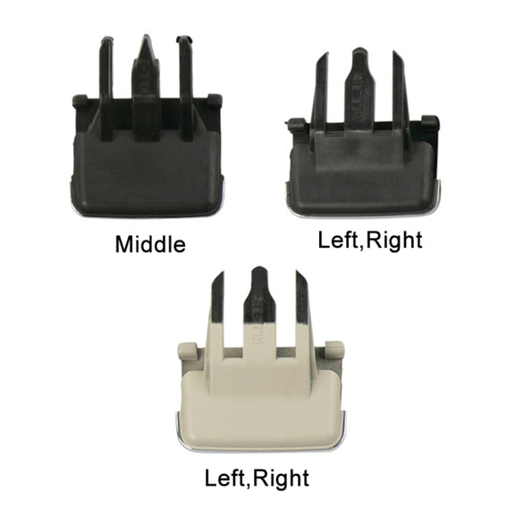 For Toyota Corolla Left-hand Drive Car Left and Right Air Conditioning Air Outlet Paddle (Beige)
