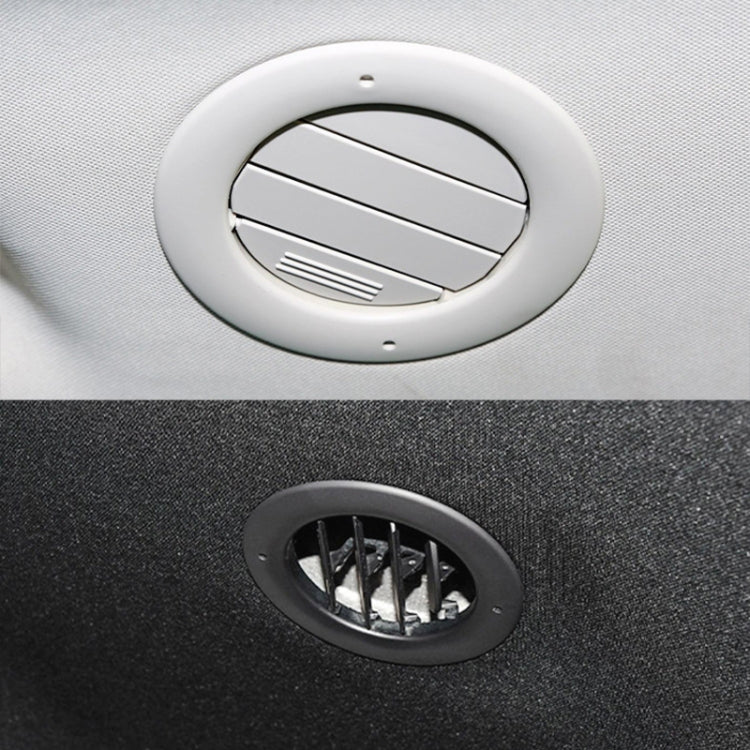 For Ford Edge Left-hand Drive Car Roof Air Conditioner Air Outlet (Black)