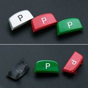 P Key Gear Lever Handball Switch Shift Button for Land Rover Range Rover Jaguar F-TYPE, Left Driving (Silver)