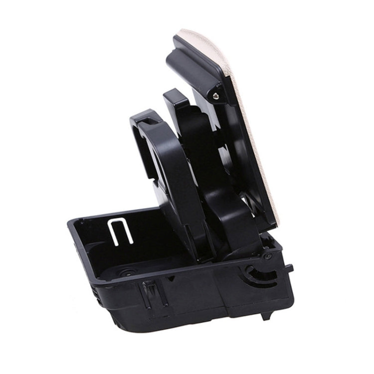 For Volkswagen Golf MK5 / MK6 Car Water Cup Holder Beverage Bracket 1K0862532F (Beige)