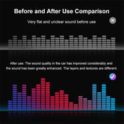 9-16V 15A 200W Car DSP Sound Amplifier for Android MP5