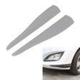 1 Pair Car Solid Color Silicone Bumper Strip, Style: Short (Grey) - Anti Collision Sticker by PMC TechLife | Online Shopping South Africa | PMC TechLife | Buy Now Pay Later Mobicred