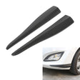 1 Pair Car Carbon Fiber Silicone Bumper Strip, Style: Short (Black) - free shipping - PMC TechLife - Order now!
