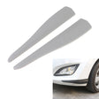 1 Pair Car Carbon Fiber Silicone Bumper Strip, Style: Short (Grey) - Anti Collision Sticker by PMC TechLife | Online Shopping South Africa | PMC TechLife | Buy Now Pay Later Mobicred