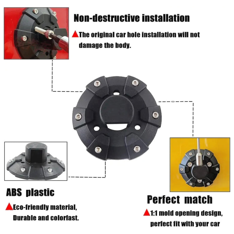 Car Antenna Base Mount Accessories for Jeep Wrangler