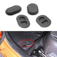 For Jeep Wrangler JL 2018-2020 4 in 1 Car Floor Mat Drain Hole Rubber Plug - Floor Mats by PMC TechLife | Online Shopping South Africa | PMC TechLife | Buy Now Pay Later Mobicred